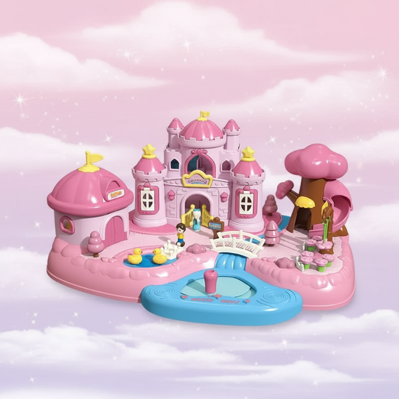 Magnetic Princess Castle – Creatief & Magisch – Magnetisch Poppenhuis Speelset