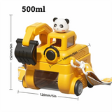 TinyExcavators – Uniek & Functioneel – Graafmachine Waterfles met Rietje
