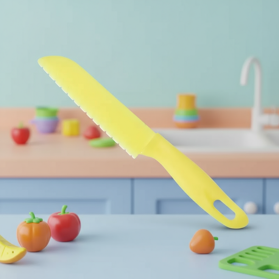 MiniChef – Veilig & Kindvriendelijk – Kinder Snijmes
