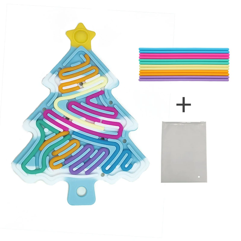 Xmas Tree Fidget Toy™ - Compact, Kerstig & Leuk - Siliconen Fidget Kerstboom