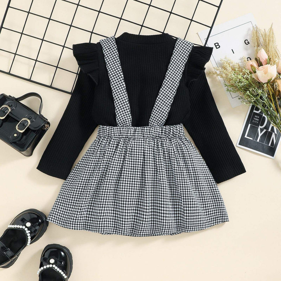 Mini Fashion™ - Schattig en Stijlvol - Tweedelige jurken set