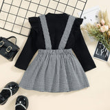 Mini Fashion™ - Schattig en Stijlvol - Tweedelige jurken set