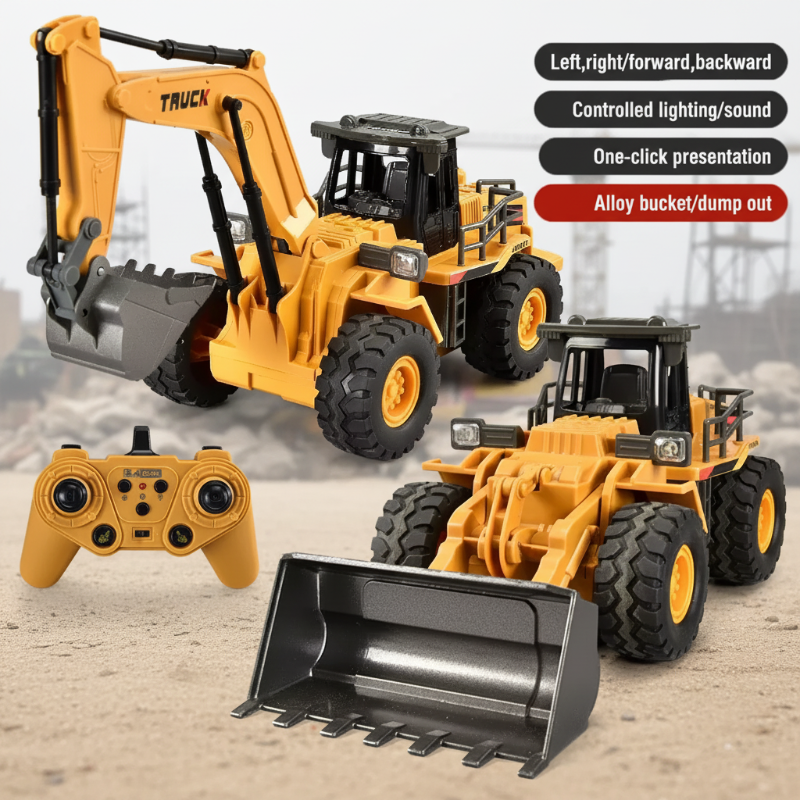 Power Machines – Realistisch & Educatief – RC Bouwvoertuig