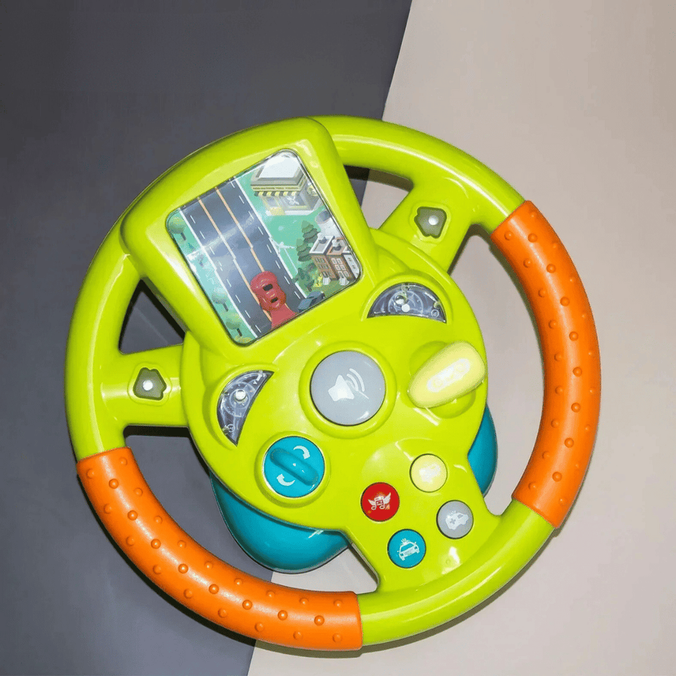 Toy Steering Wheel™ -  Mini-Stuurtjes, Maxi-Plezier - Speelgoed Stuurwiel