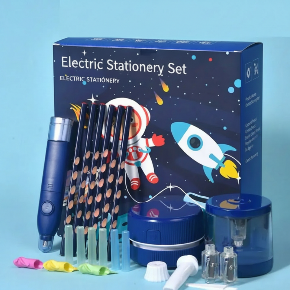 FunArt – Creatief & Educatief – Elektrische Potlood schrijfset