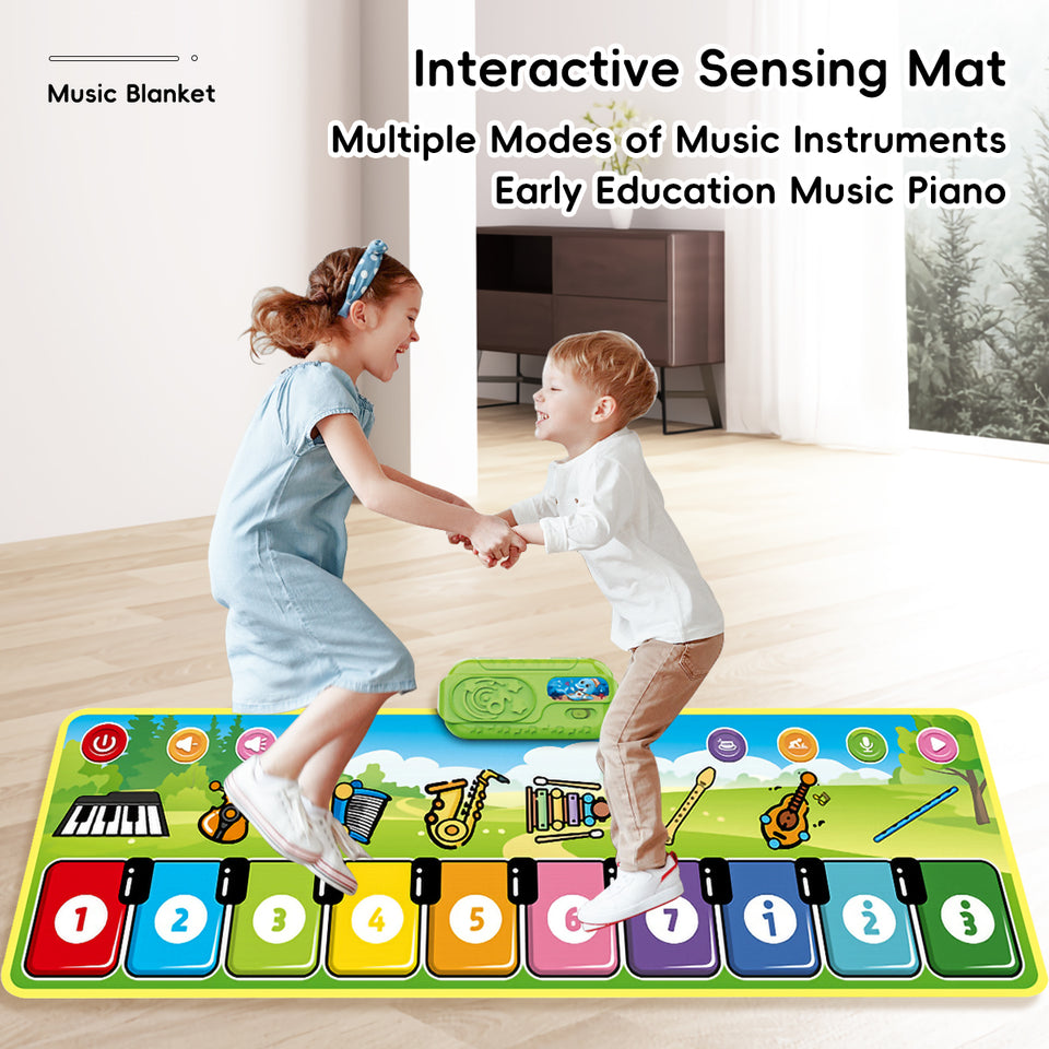 Piano Mat™ - Dansend op Noten - Muziekspeelgoed