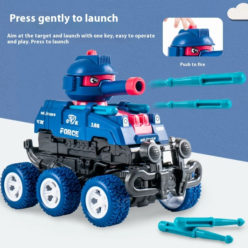 TankHero – Actief & Robuust – Speelgoedtank met Schietfunctie
