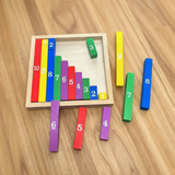 TinyMath – Leerzaam & Educatief – Houten Cijfer Reken Bord