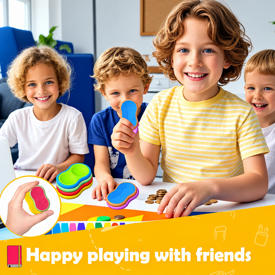 SensorySlide – Rustgevend & Interactief – Magnetisch Fidget Speelgoed