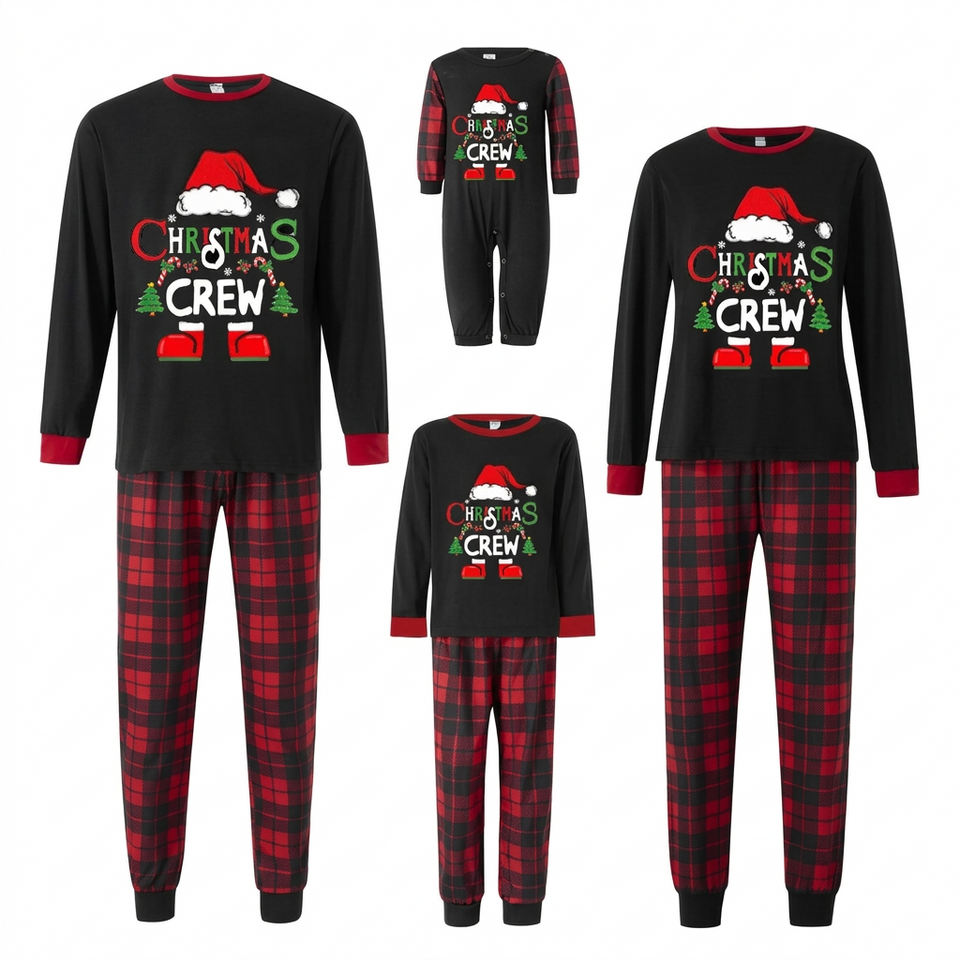 MerryCrew – Feestelijk & Gezellig – Matching Kerstkleding voor het Hele Gezin