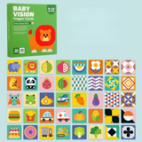 VisionBook – Educatief & Leerzaam – Baby Cognitie Kaartenboek