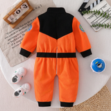 SpaceBuddy – Warm & Speels – Astronautenpak met Ruimteprint