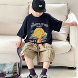MushroomPlay – Casual & Streetwear – Oversized T-shirt met paddestoelprint