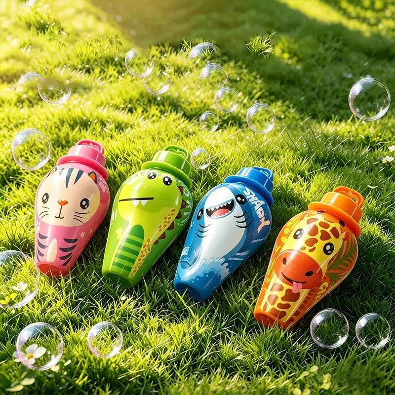 BubblePals – Vrolijk & Speels – Anti-morsen Mini Bellenblaas met Dierendesign