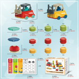 LittleBuilders – Interactief & Veilig – Vorkheftruck Speelset