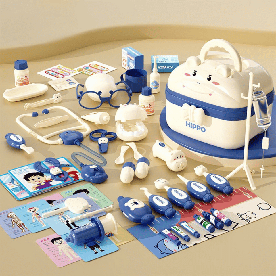 Hippo Doctors Set™ - Mini Dokters in Actie - Speelgoed Doktersset