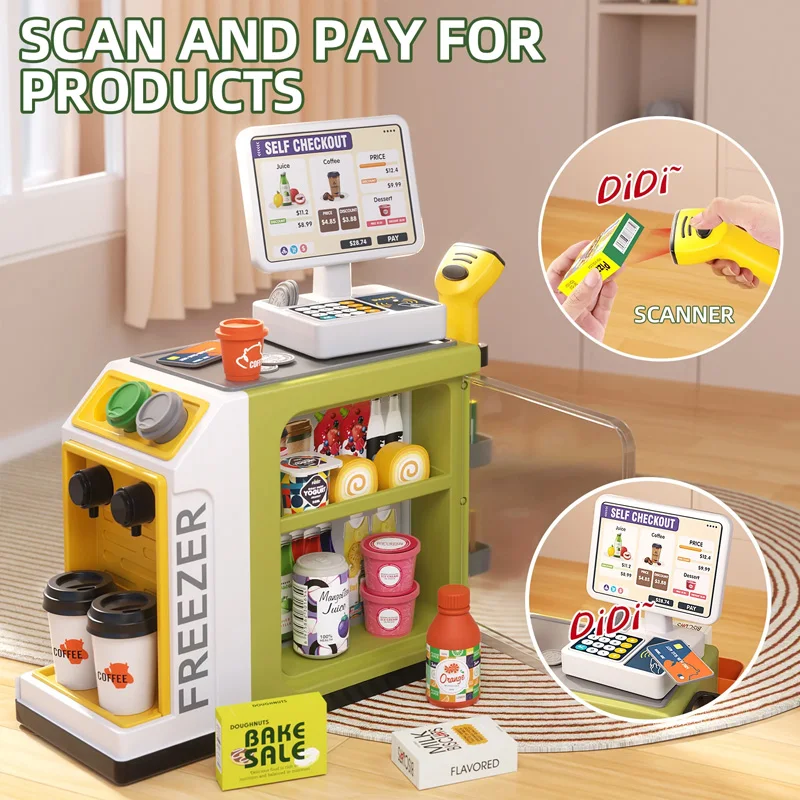 PlaySmart – Creatief & Educatief – Supermarkt Speelset