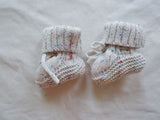 Mini Fashion™ - Warm & Stijlvol - Gebreide Babyslofjes