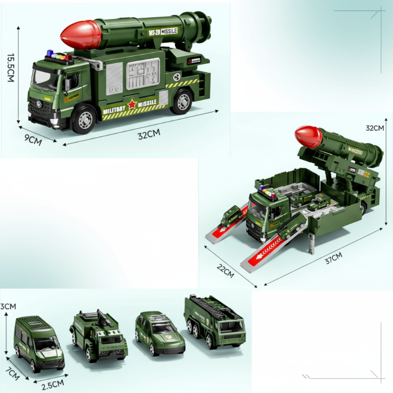 MegaTank – Stoer & Innovatief – Militaire Vrachtwagen