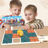 ThinkFun – Logisch Denken & Concentratie - Trein Puzzelspel
