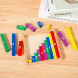 TinyMath – Leerzaam & Educatief – Houten Cijfer Reken Bord