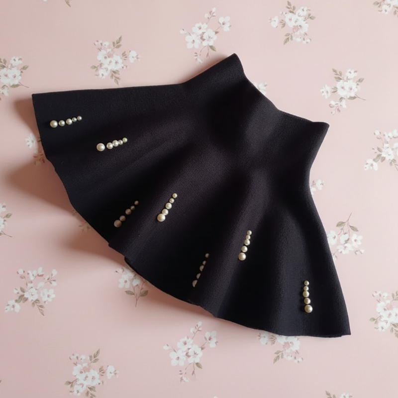 Girls Knitted Skirt – Comfort & Stijl – Kinder Rok