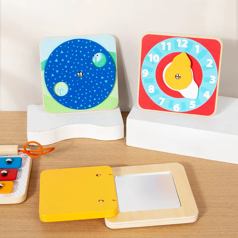 TinySkills – Creatief & Educatief – Montessori Magnetisch Busy Board Speelbord