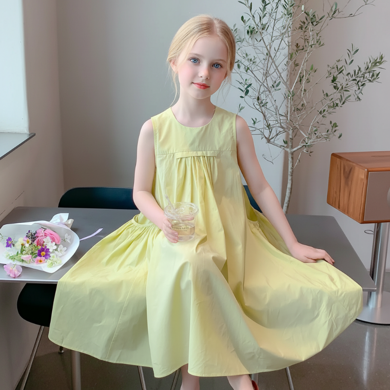 Summer Dress – Licht & Zomers – Gele Zomerjurk