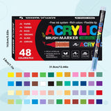 ColorCraft – Creatief & Duurzaam – Acrylmarkers met penseelpunt