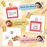 StickerMagic – Educatief & Creatief – AI Stickerprinter voor Kinderen