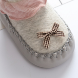 TinyFeet – Zacht & Ademend – Antislip Schoentjes met Strik