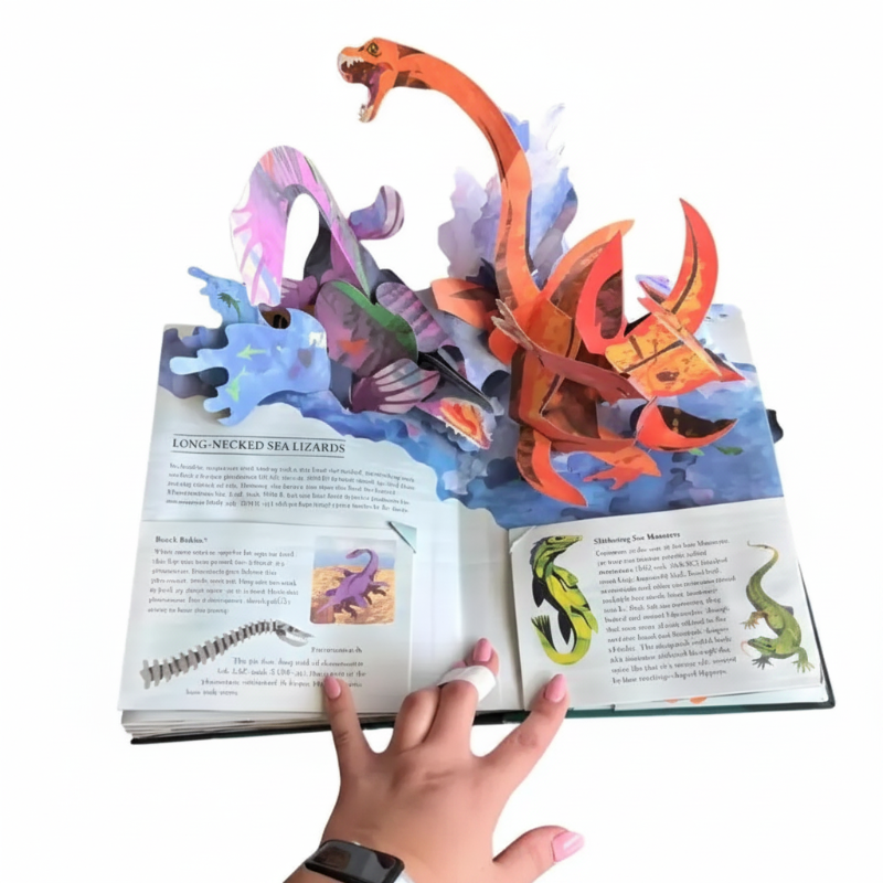 JurassicKids – Spannend & Educatief – 3D Dinosaurussen Encyclopedie Pop-Up Boek