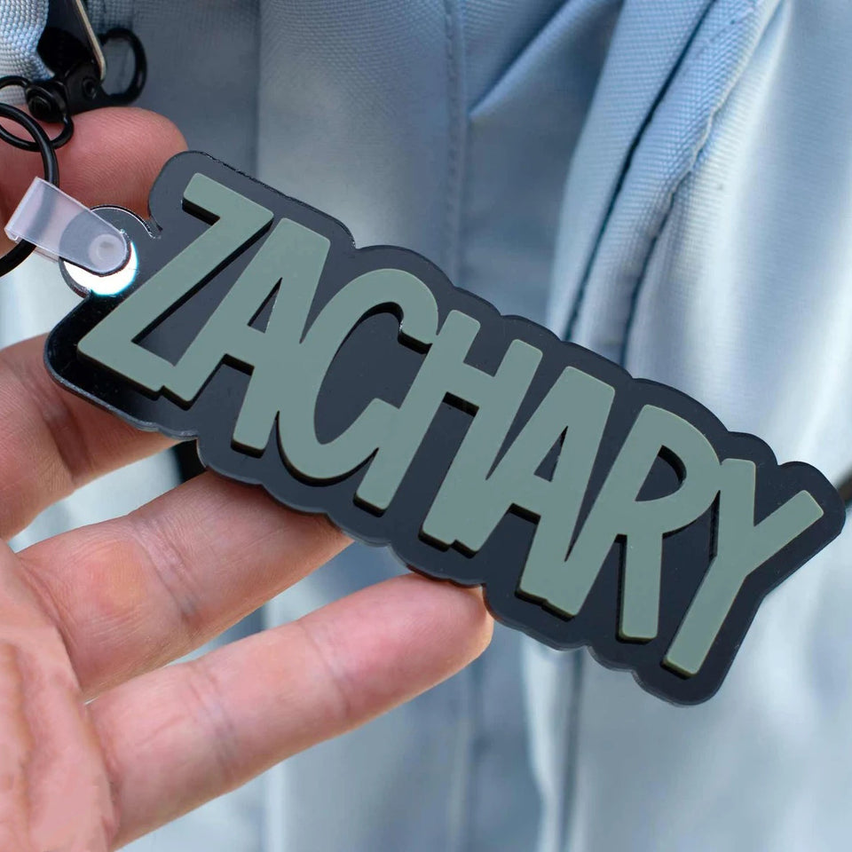 Custom Acrylic Keychain – Voor Tassen & Sleutels -  Gepersonaliseerd Sleutelhanger