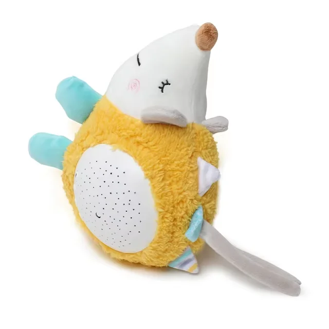 StarPlush – Zacht & Rustgevend – Knuffel met Nachtlamp Projector