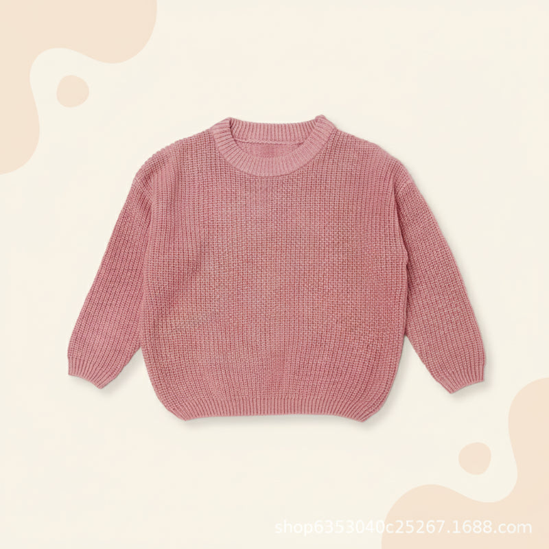 TinyStitch – Gepersonaliseerde Gebreide Naamtrui voor Baby’s & Kinderen