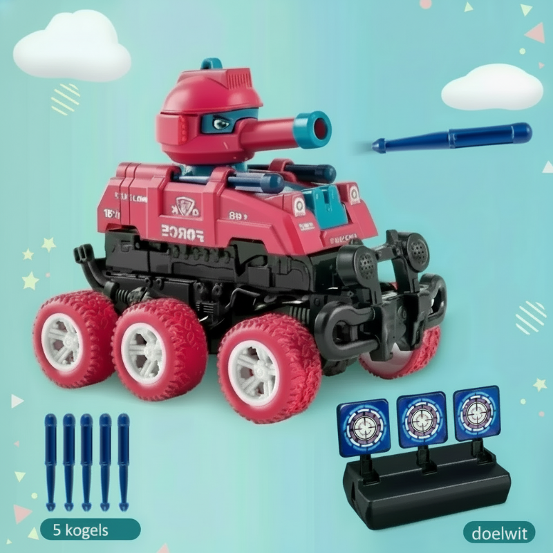 TankHero – Actief & Robuust – Speelgoedtank met Schietfunctie