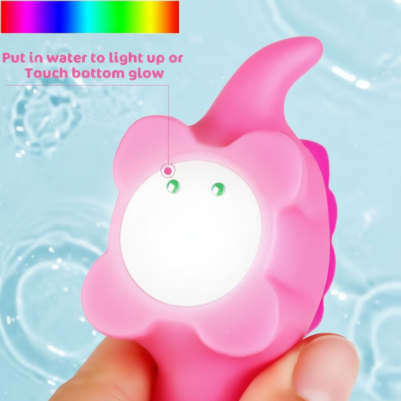 AquaGlow – Veilig & Educatief – Lichtgevend Bad Speelgoed Set