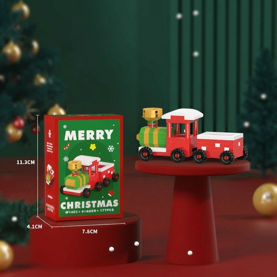 HolidayBlocks – Vrolijk & Decoratief – Kerst Mini Bouwstenen