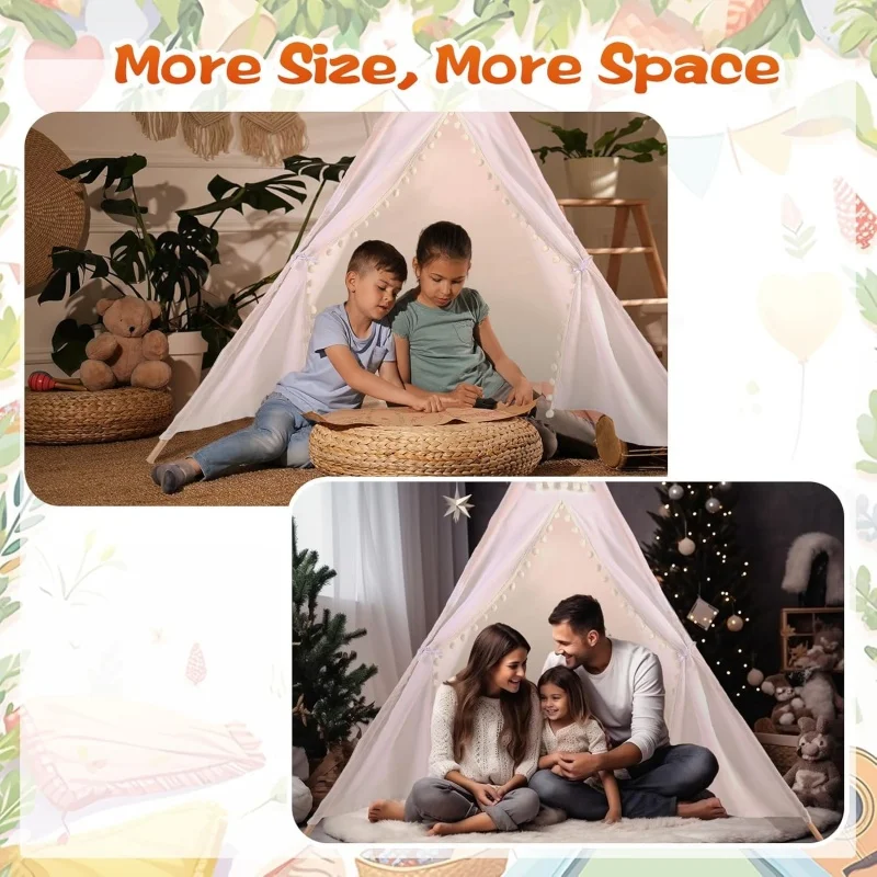 TipiFun – Speels & Gezellig – Kinder Tipi Speeltent