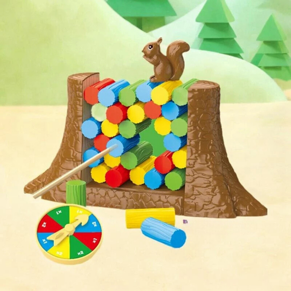 Squirrel Stacker™ - Laat de Eekhoorn niet vallen - Balans Bordspel