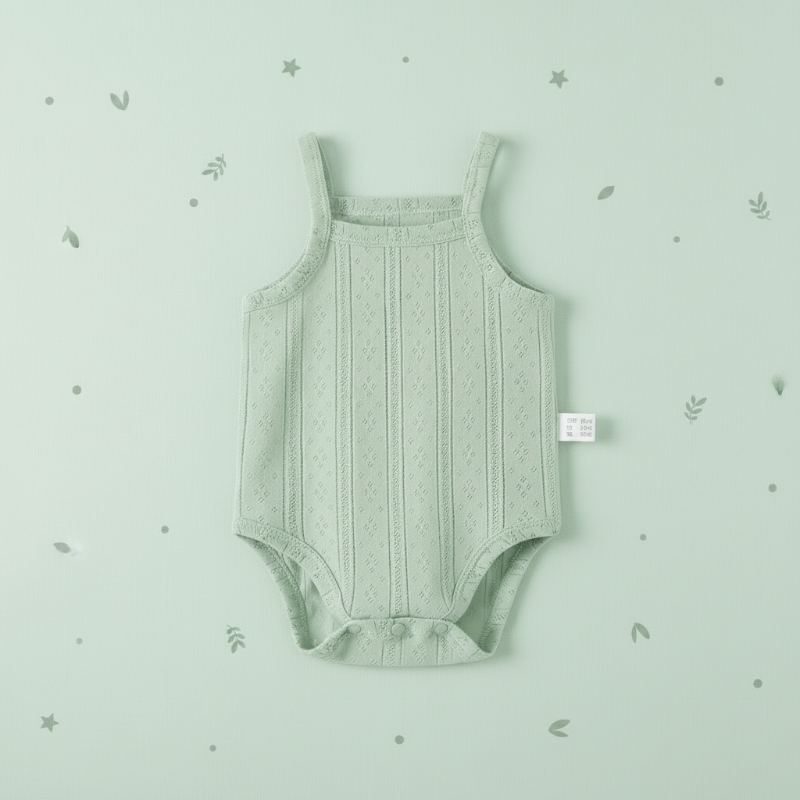 Summer Bodysuit – Luchtig & Comfort – Gebreide Baby Romper