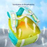 KidPack – Licht & Comfortabel – Lichtgewicht Schooltas met Waterfleshouder