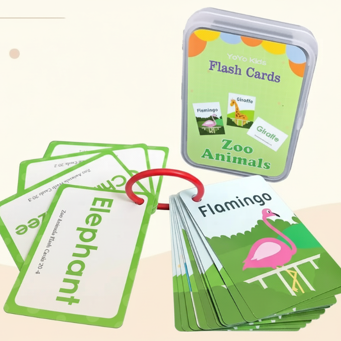 SmartyCards – Vrolijk & Taalrijk – Educatieve Woordenkaarten (Engels)