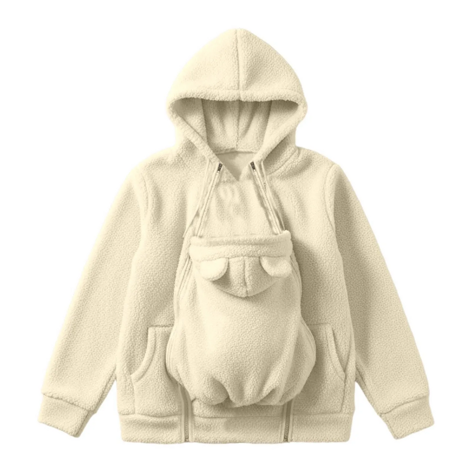 MamaNest – Warm & Praktisch – 2-in-1 Draagjas voor Mama en Baby