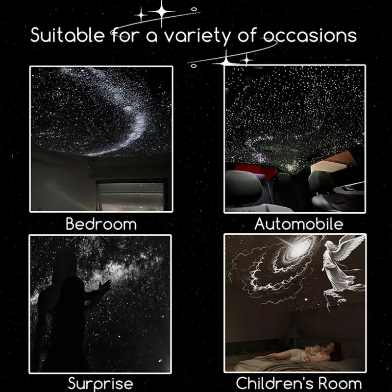 NightSky – Dimbaar & Magisch in de Slaapkamer – LED Galaxy Lamp