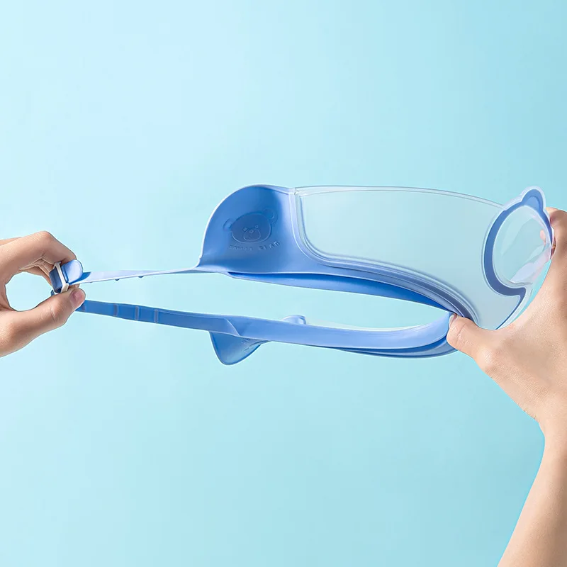SplashGuard – Comfortabel & Praktisch – Baby Douchekap met Gezichtsbescherming