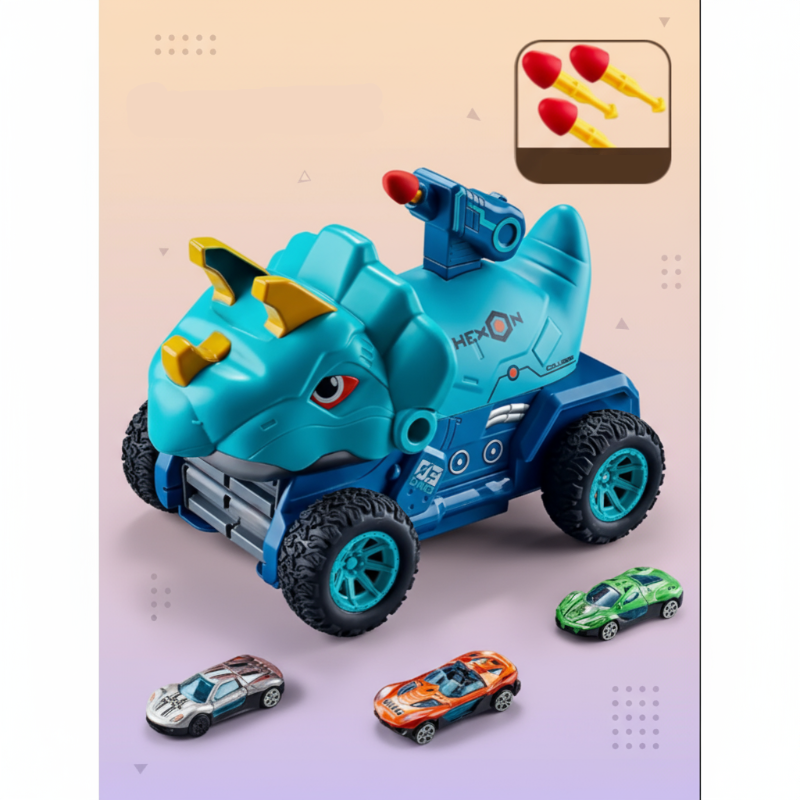 TurboRex – Avontuurlijk & Interactief – Dinosaurus Speelgoedauto