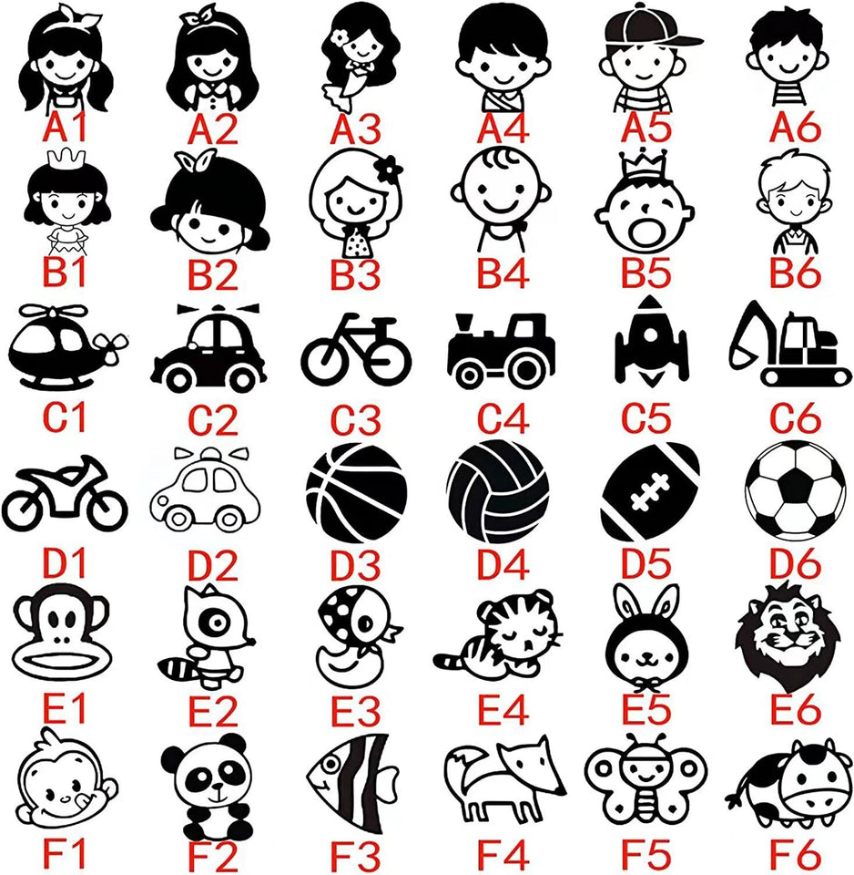 Customized Name Stamp™ - Eenvoudig personaliseren - Kleding stempel