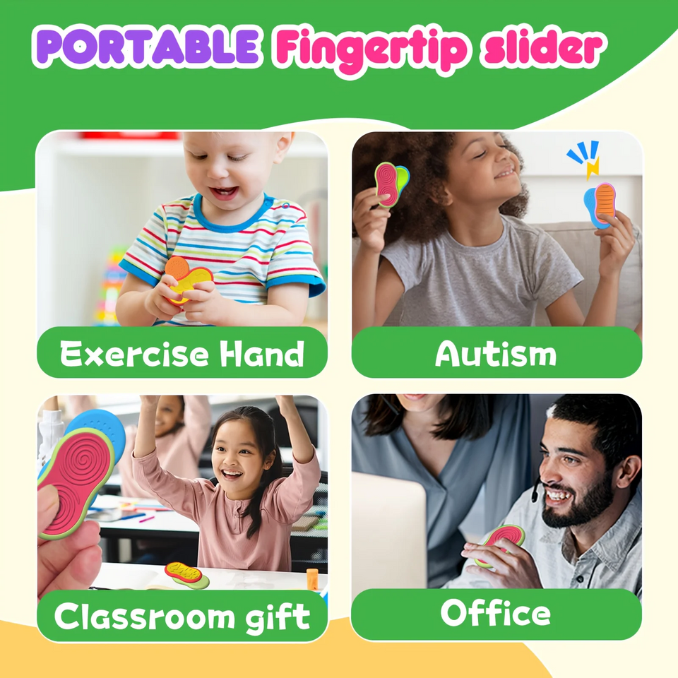 SensorySlide – Rustgevend & Interactief – Magnetisch Fidget Speelgoed