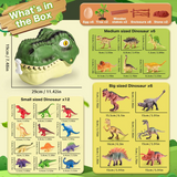 DinoWorld – Creatief & Realistisch – Dino Hoofd Speelset